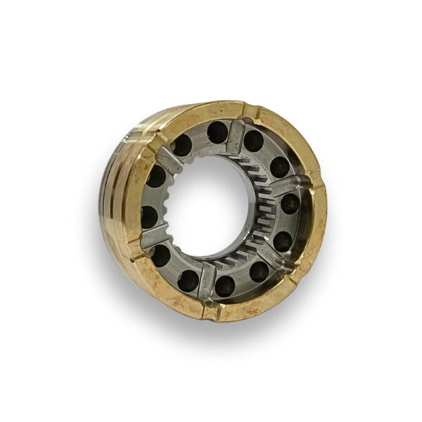 Elastic element?holding ring with coupling